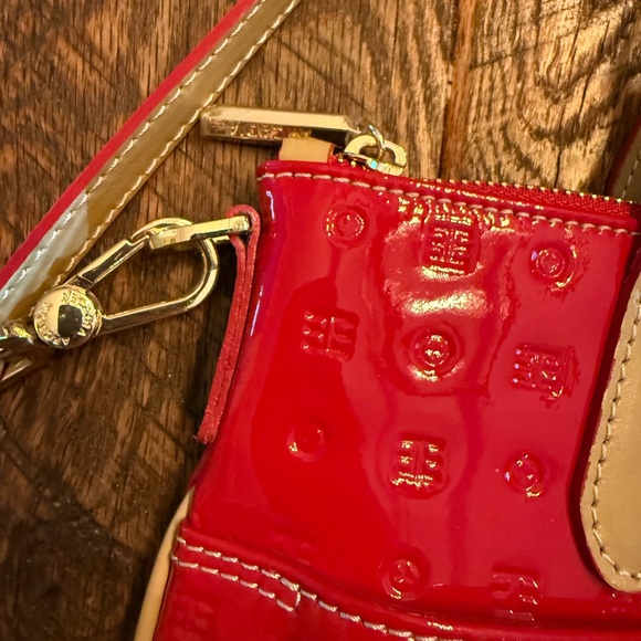 Arcadia Red Patent Leather Crossbody Bag